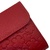 AMICHI WOMEN'S LUXURY RED LEATHER WALLET WITH FLOWER PRINTS AMICHI LARGE ROJA