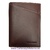 MAN WALLET BLUNI TITTO MAKE IN LUXURY LEATHER 16 CREDIT CARDS GRAPHITEC BRANDY