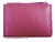 WOMEN'S SMALL LEATHER WALLET WITH ZIPPERED COIN PURSE MINT BRAND PINK