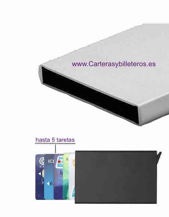 ALUMINUM CARD HOLDER AUTOMATIC EXTRACTION 