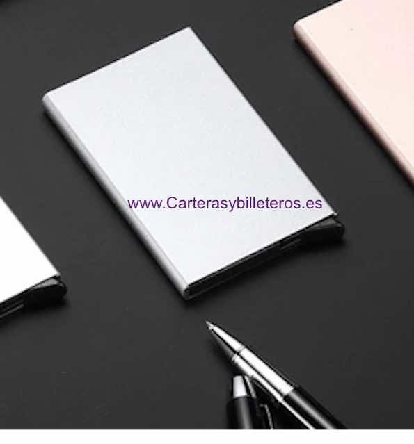 ALUMINUM CARD HOLDER AUTOMATIC EXTRACTION 