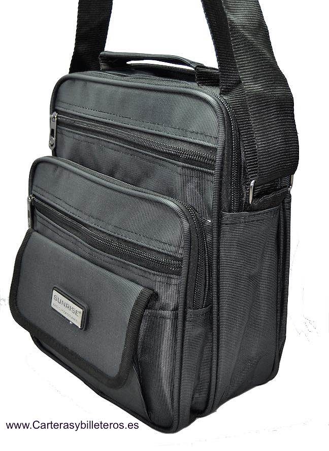 BAG OF MAN IN GRAPHITEC GRANDE WITH POCKETS 