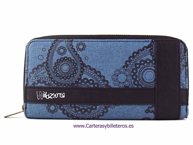 BIG WOMAN WALLET WILDZONE BRAND PORTFOLIO 