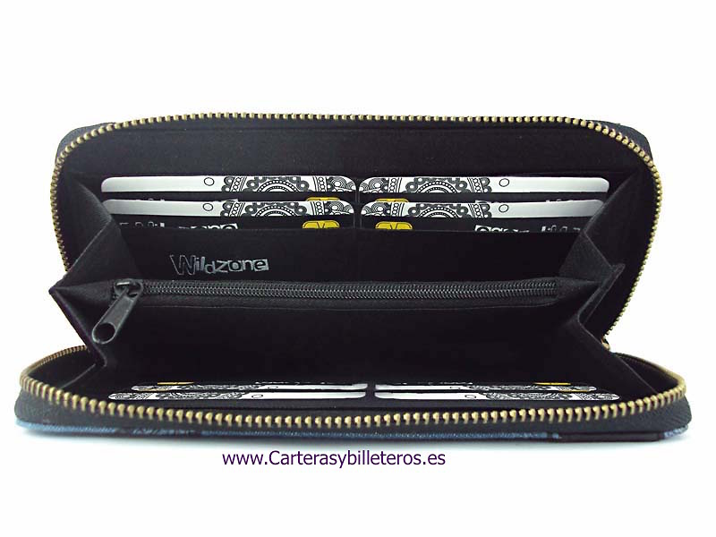 BIG WOMAN WALLET WILDZONE BRAND PORTFOLIO 