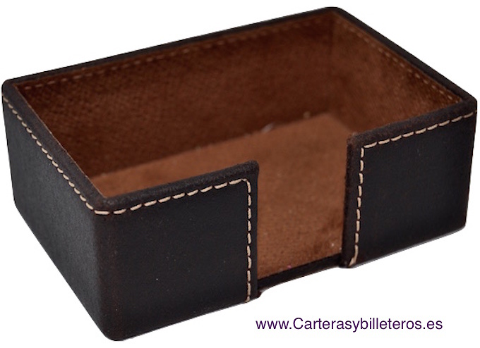 BOX cCARD HOLDER MADE IN LEATHER 