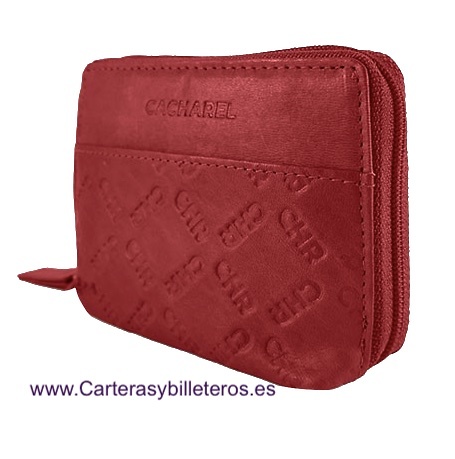 CACHAREL LEATHER WOMEN'S CARD HOLDER PURSE 