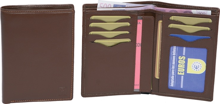 CARD HOLDER WALLET OF SKIN LUXURY OF HIGH GAM 