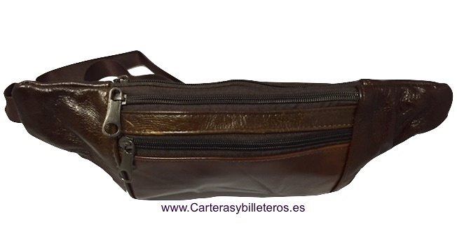 CARRYING BAG FOR HIP LEATHER AND WAIST ADJUSTABLE 