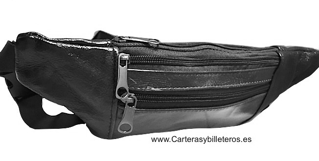 CARRYING BAG FOR HIP LEATHER AND WAIST ADJUSTABLE 