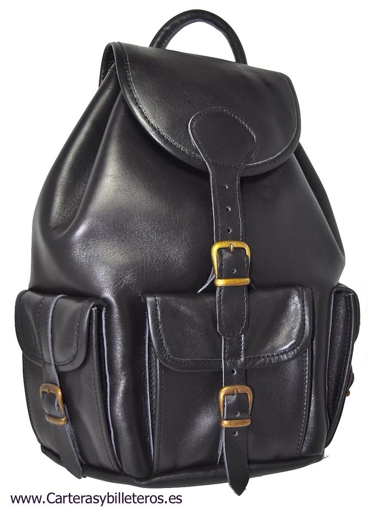 COW LEATHER PREMIER BACKPACK MEDIUM SIZE 