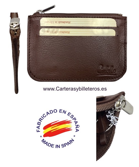 CUBILO BRAND EXTRA-FINE LEATHER PURSE CARD HOLDER 