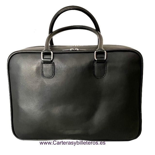 CUBILO BRAND UBRIQUE LEATHER DOCUMENT CARRIER SUITCASE WITH DEPARTMENTS 