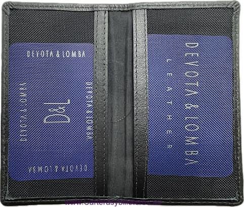 DEVOTA & LOMBA WOMEN'S LEATHER WALLET WITH SUPER CARD HOLDER 