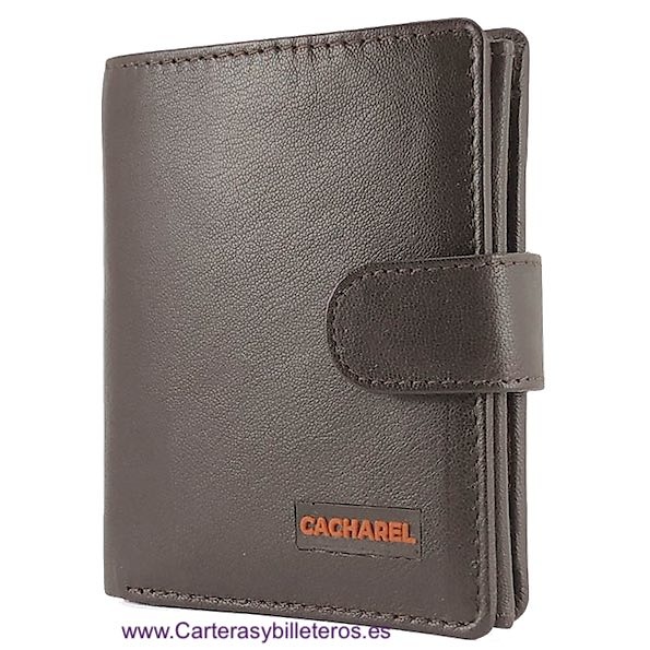 DOUBLE NAPALUX LEATHER CACHAREL CARD HOLDER 13 CARD SILICONE LOGO 