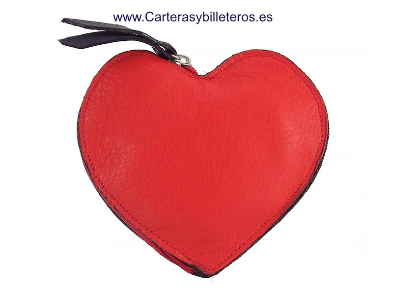 HEART PURSE ZIPPER 