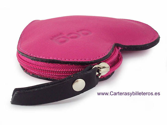 HEART PURSE ZIPPER 