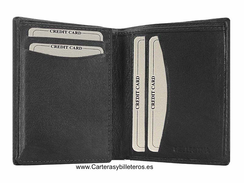 HOLDER WALLET OF LEATHER AUTHENTIC 