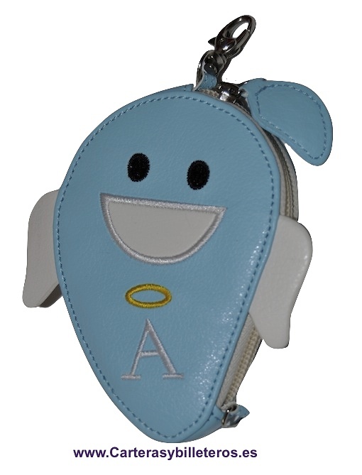 IMITATION LEATHER KEYCHAIN ​​PURSE AND METHOD OF ANGEL 