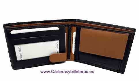 LARGE CAPACITY LEATHER PURSE WALLET 