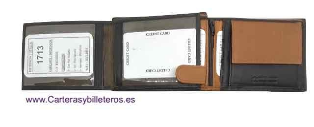 LARGE CAPACITY LEATHER PURSE WALLET 