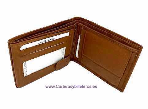 LARGE CAPACITY LEATHER PURSE WALLET 