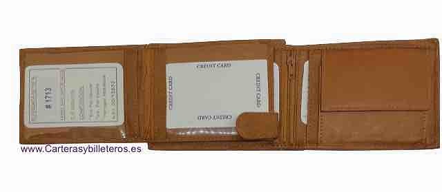 LARGE CAPACITY LEATHER PURSE WALLET 