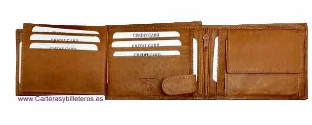 LARGE CAPACITY LEATHER PURSE WALLET 