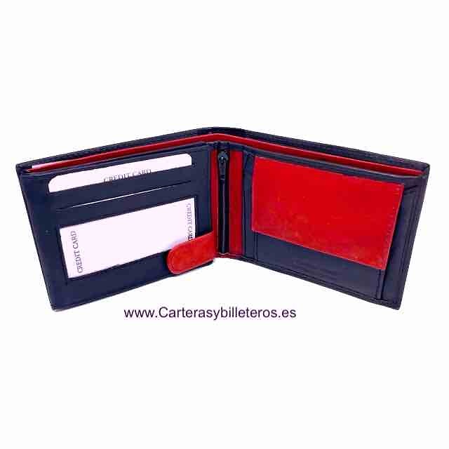 LARGE CAPACITY LEATHER PURSE WALLET 