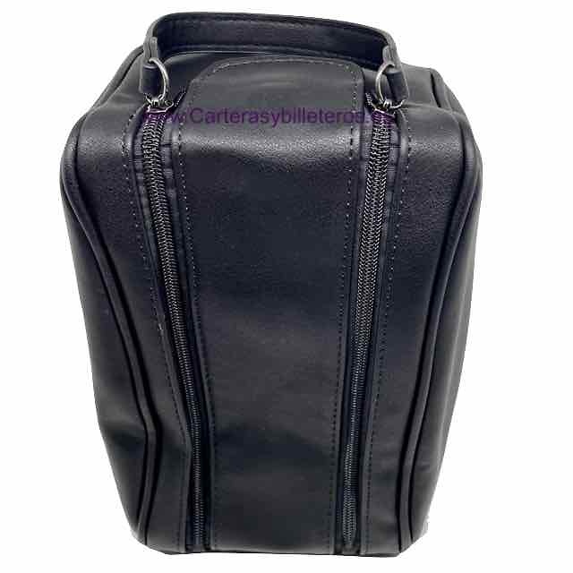 LARGE LEATHER TOILET BAG FOR MEN 