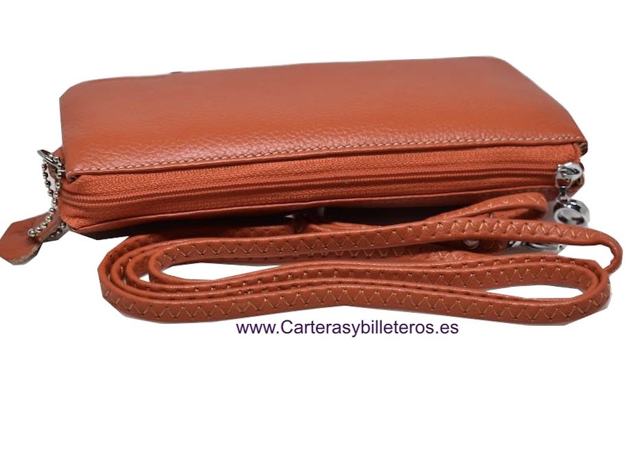 LEATHER BAG WHICH CAN BE USED AS A HANDBAG - 5 COLORES - 