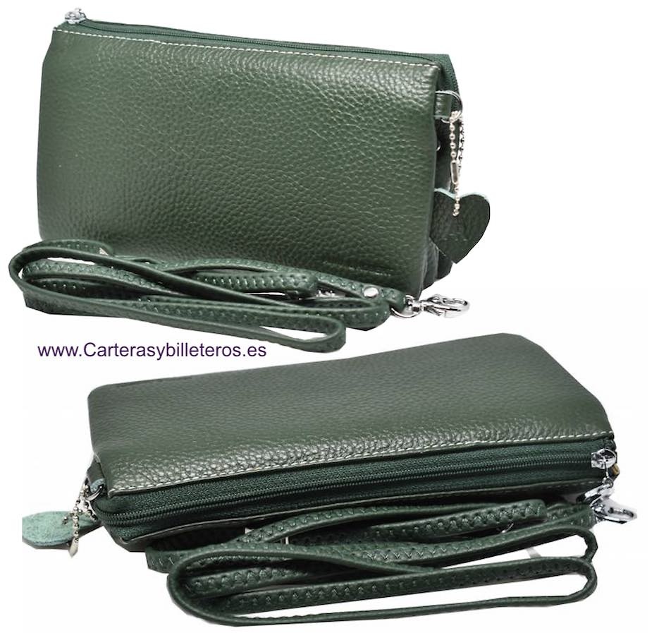 LEATHER BAG WHICH CAN BE USED AS A HANDBAG - 5 COLORES - 