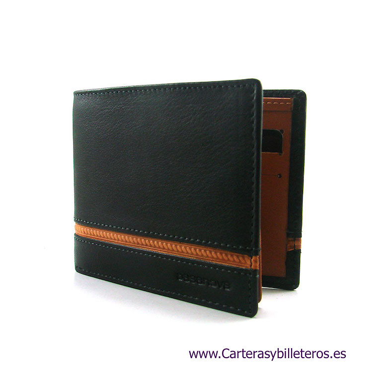 LEATHER MEN'S WALLET QUALITY WITH PURSE 