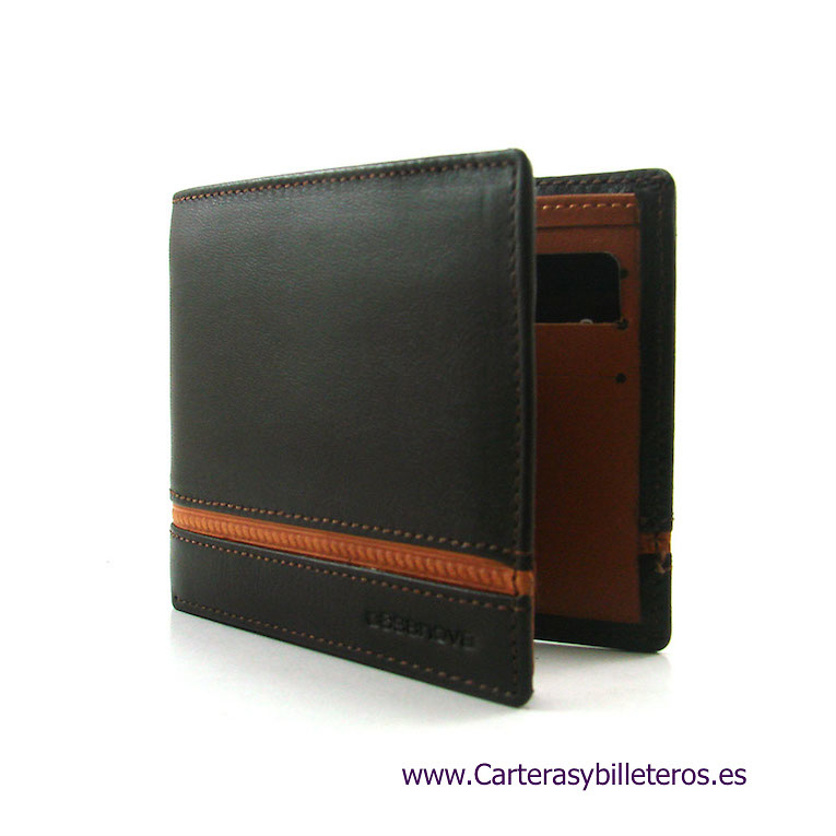 LEATHER MEN'S WALLET QUALITY WITH PURSE 