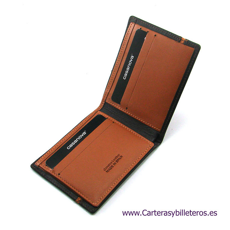 LEATHER MEN'S WALLET QUALITY WITH PURSE 