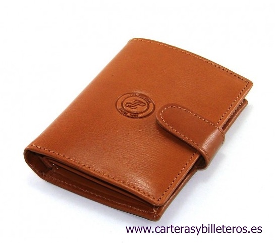 LEATHER WALLET WITH PURSE PREMIUM QUALITY MADE IN SPAIN 