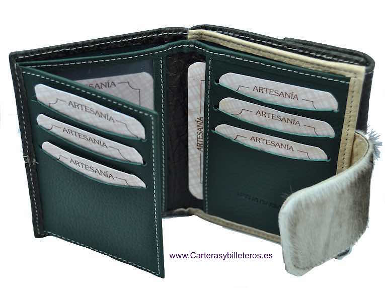 LITTLE WOMEN'S WALLET OF LUXURY SKIN COMPLETE AND GREAT QUALITY 