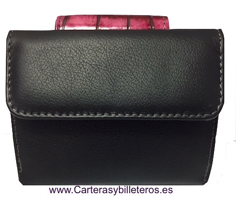 LITTLE WOMEN'S WALLET OF LUXURY SKIN VERY COMPLETE AND GREAT QUALITY 