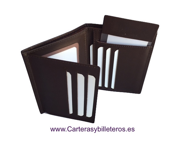 LUXURY LEATHER WALLET CARD HOLDER MADE IN UBRIQUE 