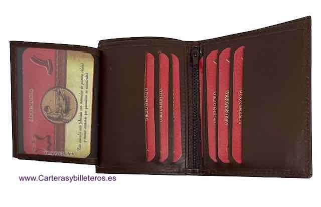 LUXURY LEATHER WALLET CARD HOLDER MADE IN UBRIQUE 