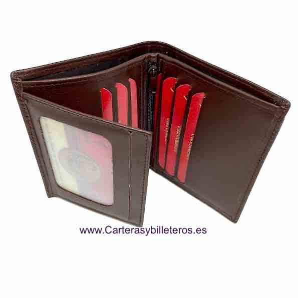 LUXURY LEATHER WALLET CARD HOLDER MADE IN UBRIQUE 