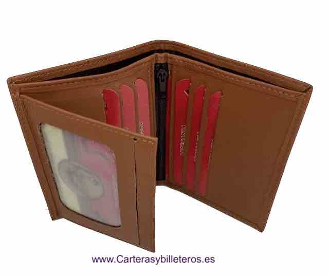 LUXURY LEATHER WALLET CARD HOLDER MADE IN UBRIQUE 