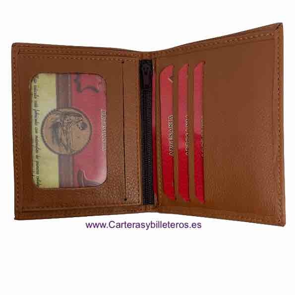 LUXURY LEATHER WALLET CARD HOLDER MADE IN UBRIQUE 