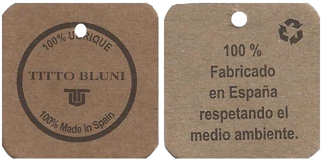 MAN CARDFOLDER BRAND BLUNI TITTO MAKE LEATHER MADE IN SPAIN 