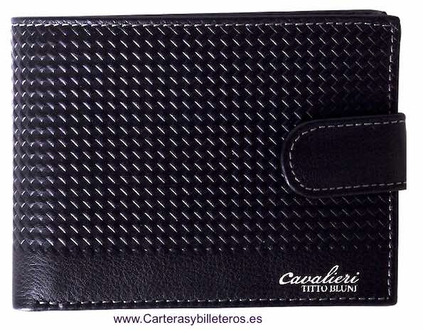 MAN WALLET BRAND BLUNI TITTO MAKE IN LUXURY LEATHER EXCLUSIVE 