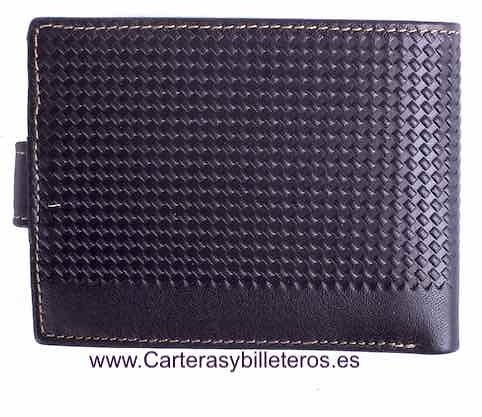 MAN WALLET BRAND BLUNI TITTO MAKE IN LUXURY LEATHER EXCLUSIVE 