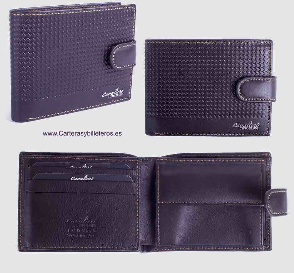 MAN WALLET BRAND BLUNI TITTO MAKE IN LUXURY LEATHER EXCLUSIVE 