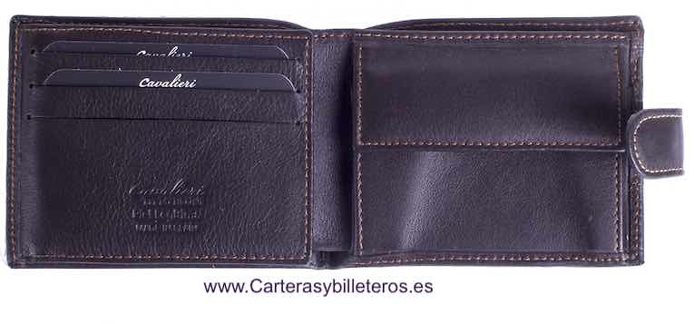 MAN WALLET BRAND BLUNI TITTO MAKE IN LUXURY LEATHER EXCLUSIVE 