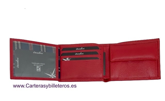 MAN WALLET BRAND BLUNI TITTO MAKE IN LUXURY LEATHER MADE IN SPAIN 