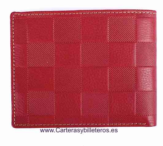 MAN WALLET BRAND BLUNI TITTO MAKE IN LUXURY LEATHER MADE IN SPAIN 