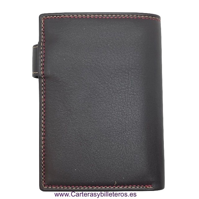 MAN WALLET BRAND BLUNI TITTO MAKE IN LUXURY LEATHER WITH EXTERIOR CLOSED SPECIAL EDITION 